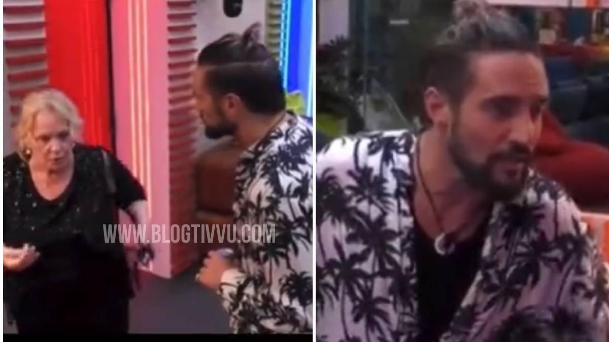 Katia furiosa con Alex