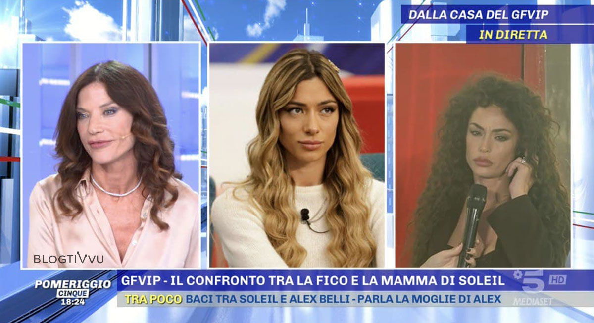 Raffaella Fico e la mamma di Soleil