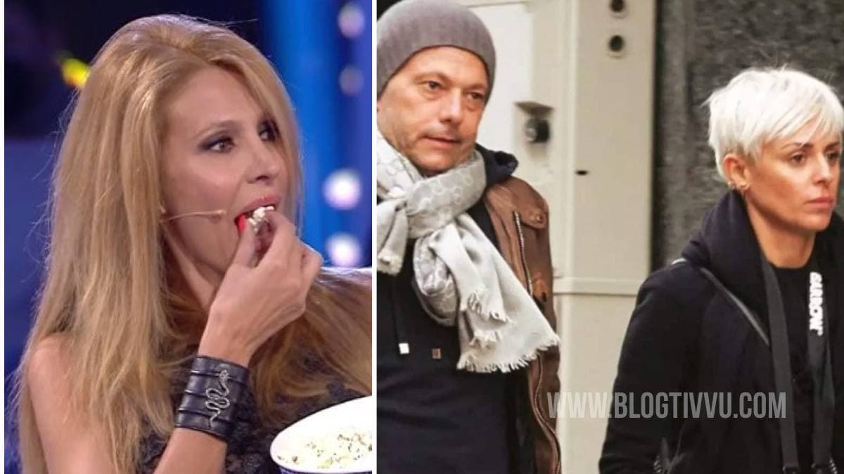 Roberto Parli e l'ex moglie Adriana Volpe