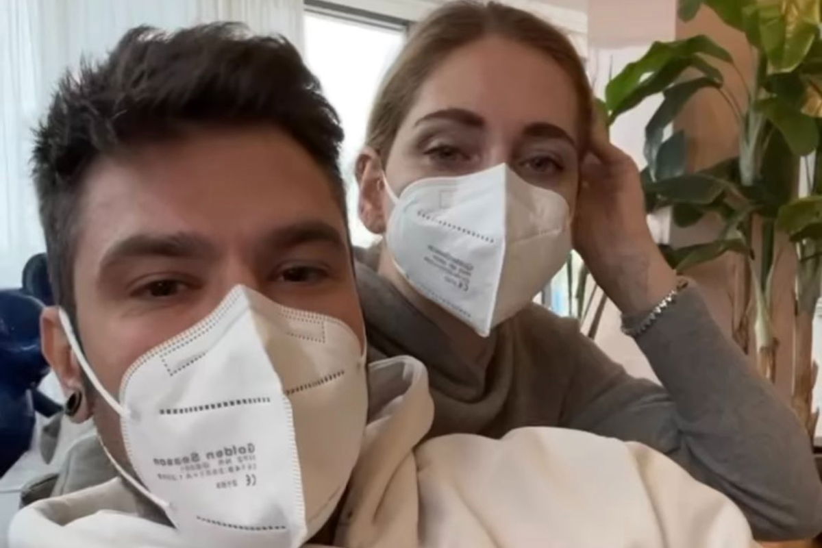 Fedez e Chiara Ferragni positivi al Covid