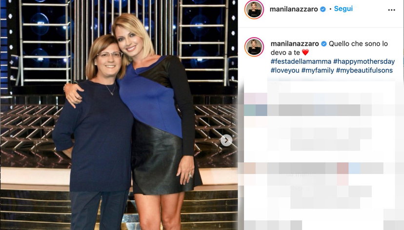 Chi è la mamma di Manila Nazzaro? Ecco la foto insieme: “La mia ancora di salvataggio” preview