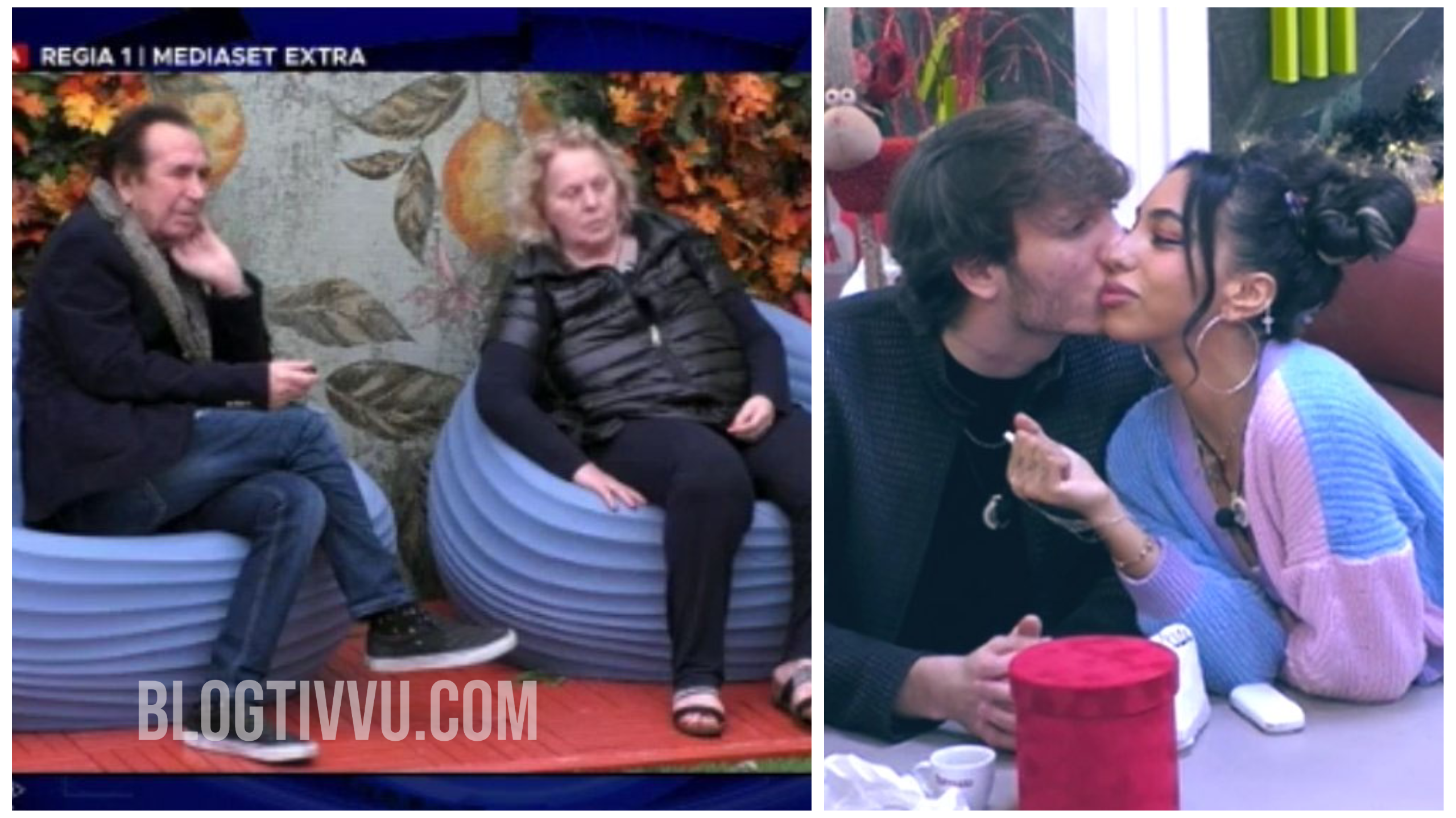 Katia sparla Lulù con Giucas