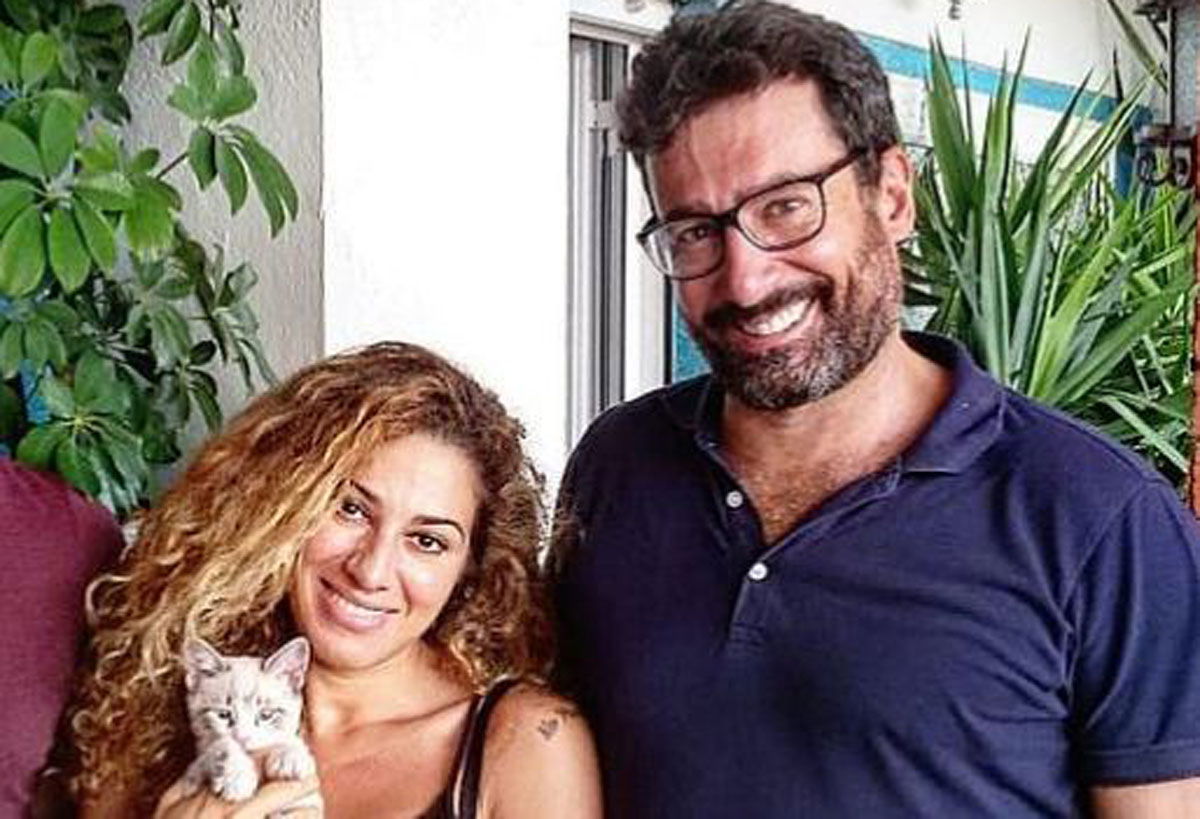 Paolo Calissano e ultima compagna