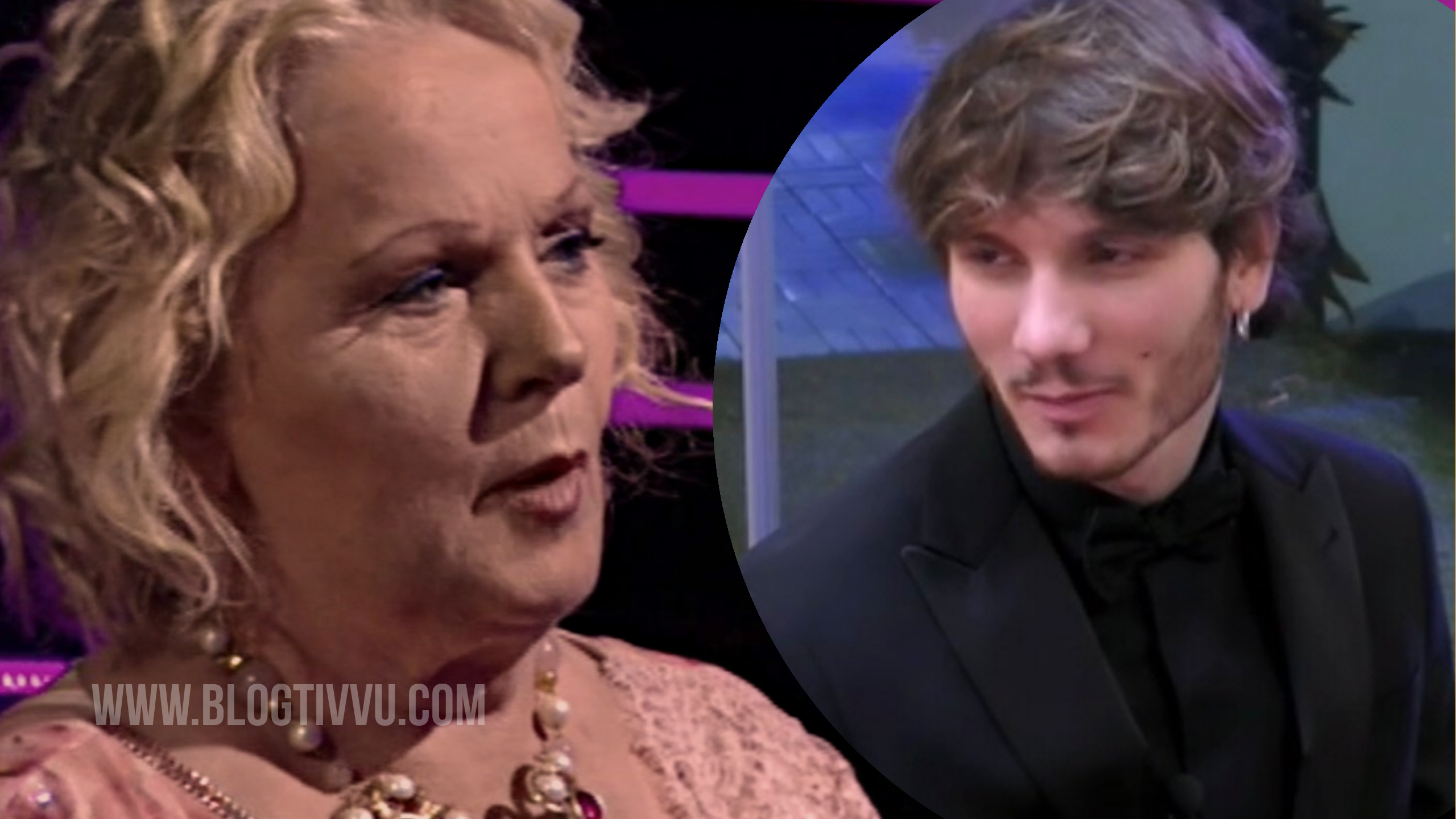 Katia Ricciarelli e Manuel Bortuzzo