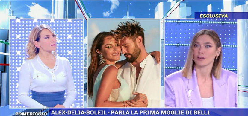 La ex moglie di Alex Belli: “La storia con Delia finirà a breve!”, poi il commento su Soleil – VIDEO preview