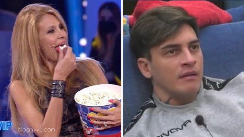 Adriana Volpe sfotte Basciano dopo la richiesta di un prete e tira in ballo Alex Belli preview