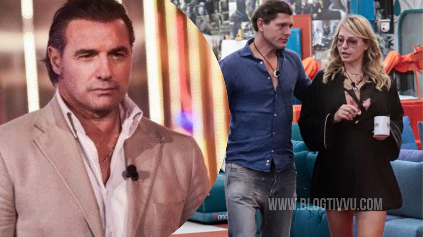 Montano basito dalle parole di Lorenzo Amoruso commenta il percorso di Manila al GF Vip preview