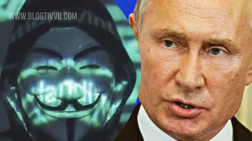 Anonymous contro Putin: il video di “avvertimento” dopo l’invasione in Ucraina da parte della Russia preview