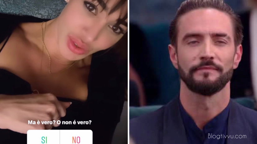 Belen Rodriguez sconvolta dalle dinamiche del GF Vip lancia un sondaggio su Instagram preview