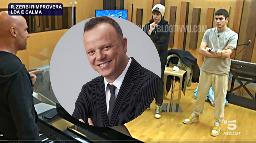 Amici 21, LDA e Calma sfottono la canzone di un famoso cantante: Rudy Zerbi “demolisce” i due allievi, Gigi D’Alessio interviene preview