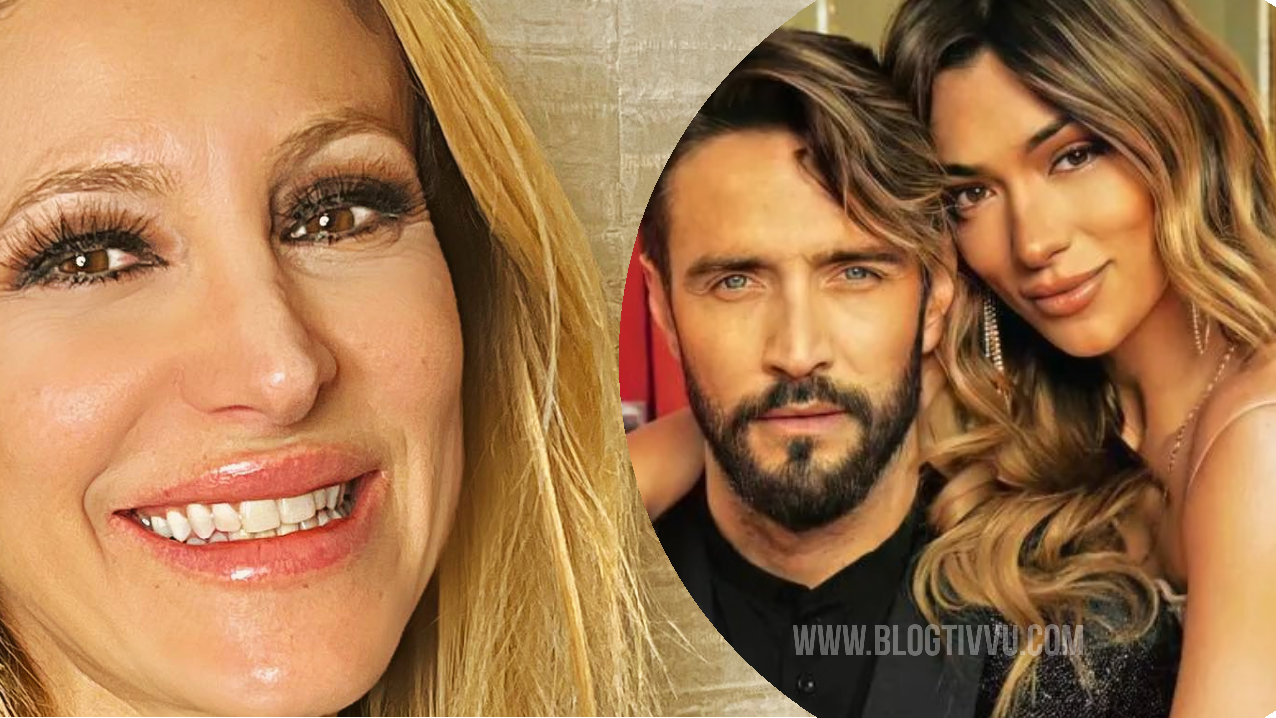 Adriana Volpe, Alex Belli e Soleil Sorge