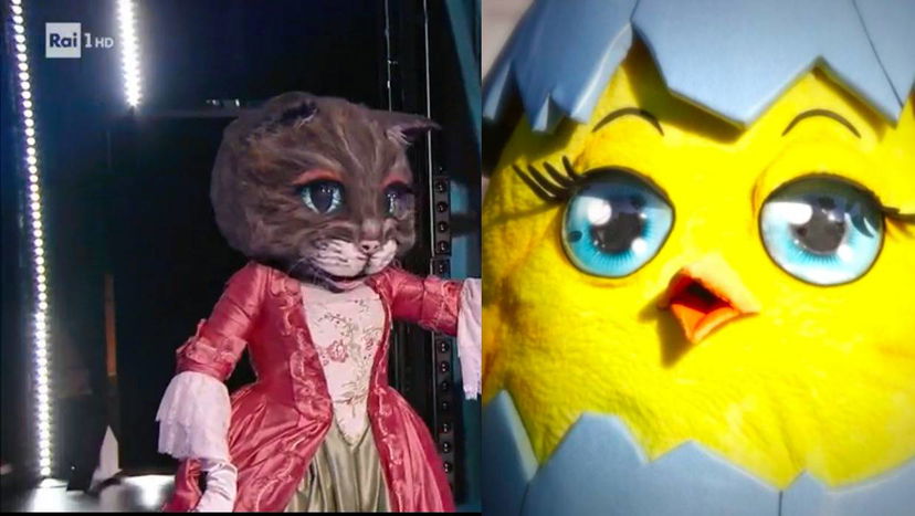 Il Cantante Mascherato, eliminati Gatta e Pinguino: ecco chi c’era sotto le maschere preview