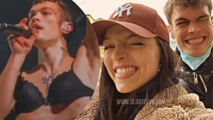 Blanco canta “Brividi” in reggiseno e “presenta” la nuova fidanzata: chi è Martina Valdes preview