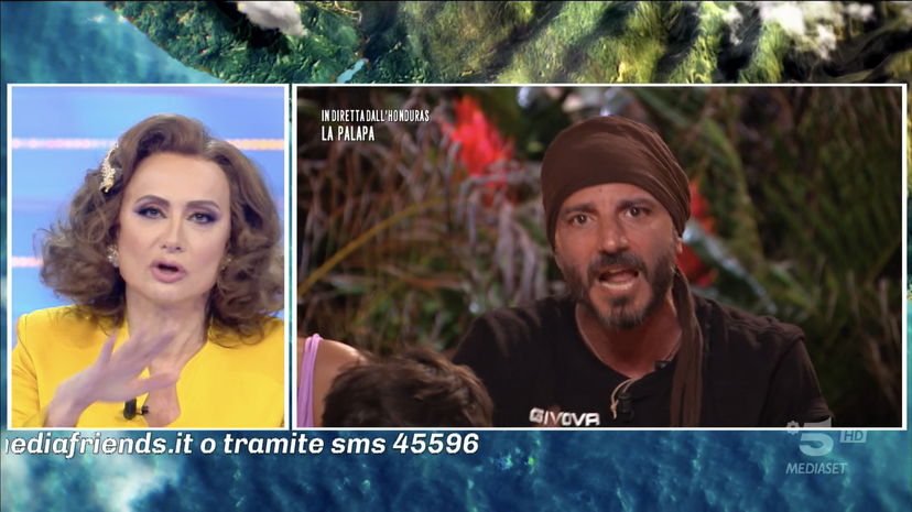 Scontro tra Nicolas Vaporidis e Vladimir Luxuria all’Isola: lui la chiama al maschile, la reazione preview