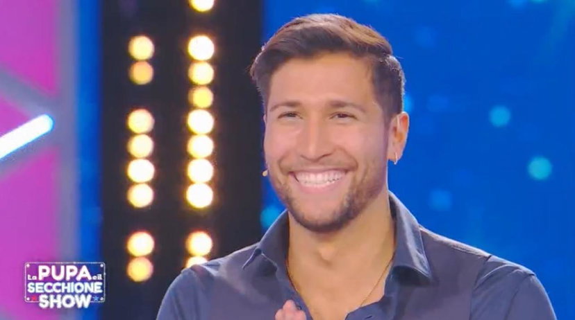 Gianmarco Onestini bacia una pupa, Drusilla Gucci affronta Francesco Chiofalo: cosa succede a La pupa e il secchione show preview