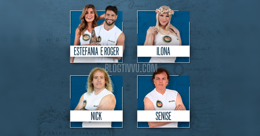 Eliminato Isola dei Famosi 2022, Ilona, Nick, Marco Senise e Estefania-Roger: ecco cosa dicono i sondaggi del 22 aprile preview