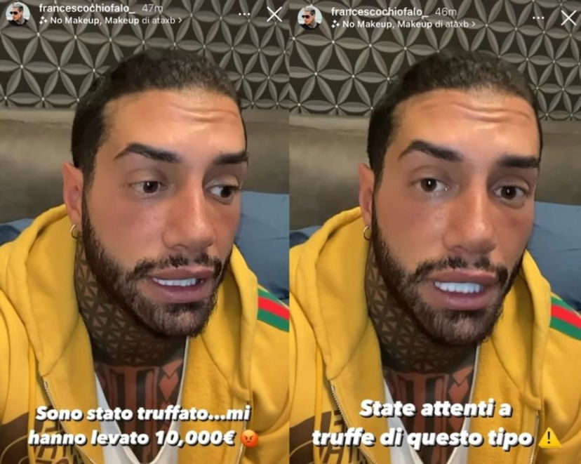 Francesco Chiofalo truffato: “Mi hanno svuotato il conto”, ecco la cifra che gli hanno prelevato con l’inganno preview