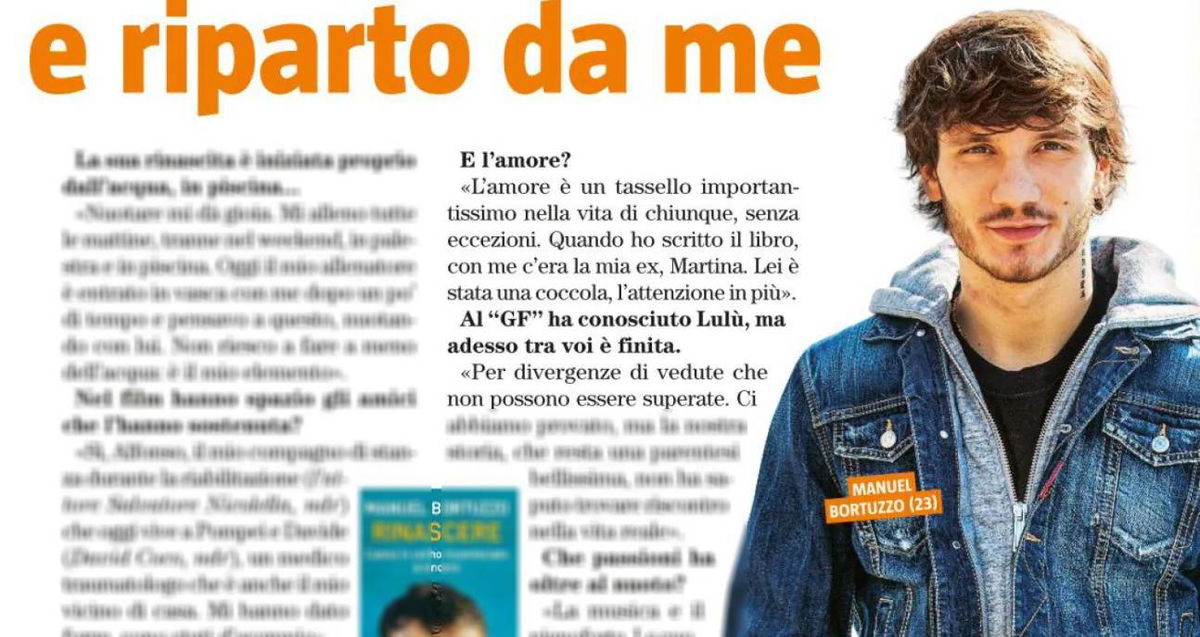 Manuel Bortuzzo svela perché è finita con Lulù Selassiè: l’intervista dopo la rottura article-post