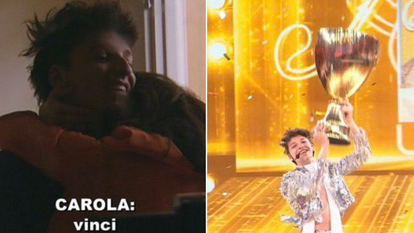 Luigi Strangis vince Amici 21: reazione di Carola Puddu e dei genitori del cantante – VIDEO preview