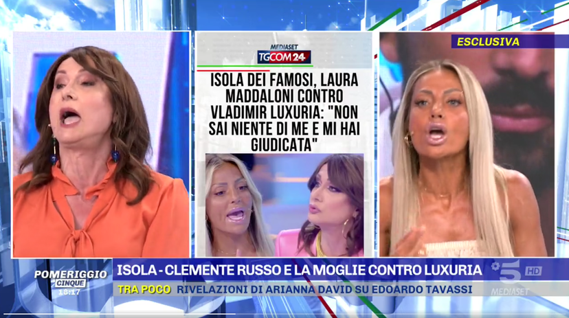 “Colpa dei montaggi”, accuse all’Isola: Luxuria “demolisce” Clemente Russo e Laura Maddaloni – VIDEO preview