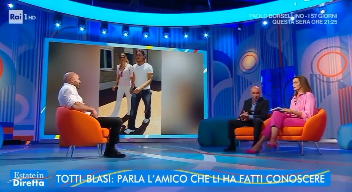 L’amico di Totti parla della paparazzata di Chi dopo la separazione da Ilary Blasi: “Noemi Bocchi? Ho visto le foto…” – VIDEO article-post
