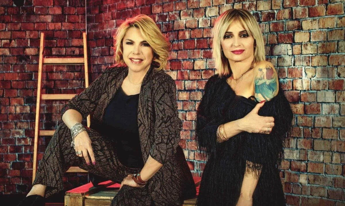 Anna Pettinelli e Veronica Peparini via da Amici 22