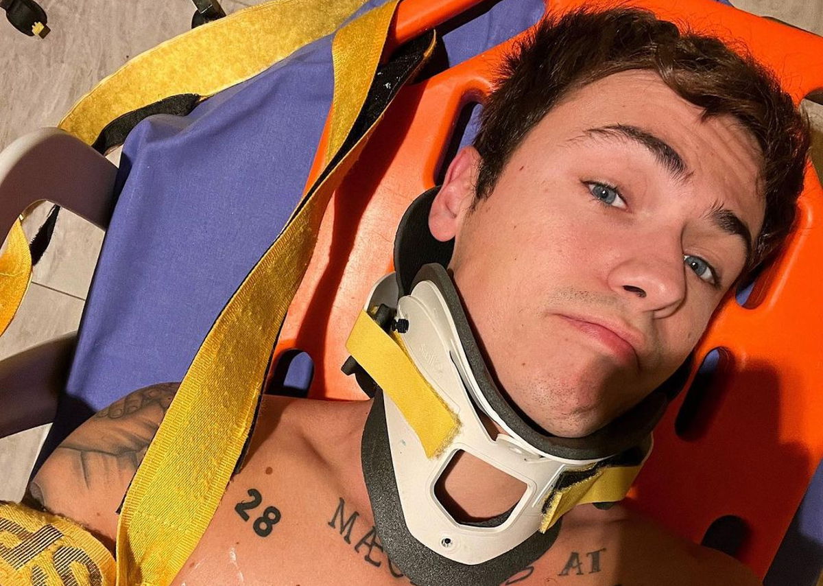 Brutto incidente per Federico Rossi, come sta dopo lo schianto: “Poteva andarmi peggio…” – VIDEO article-post