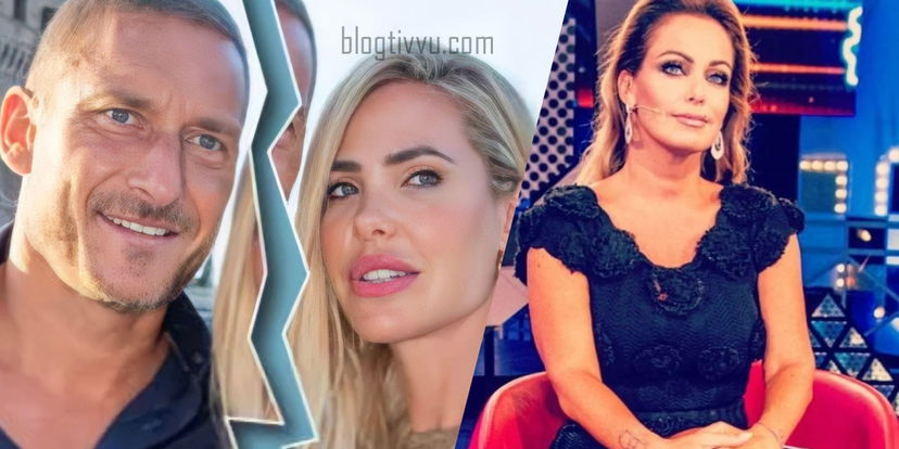 Totti e Ilary, interviene Sonia Bruganelli: “Che schifo”, la moglie di Bonolis difende la Blasi preview