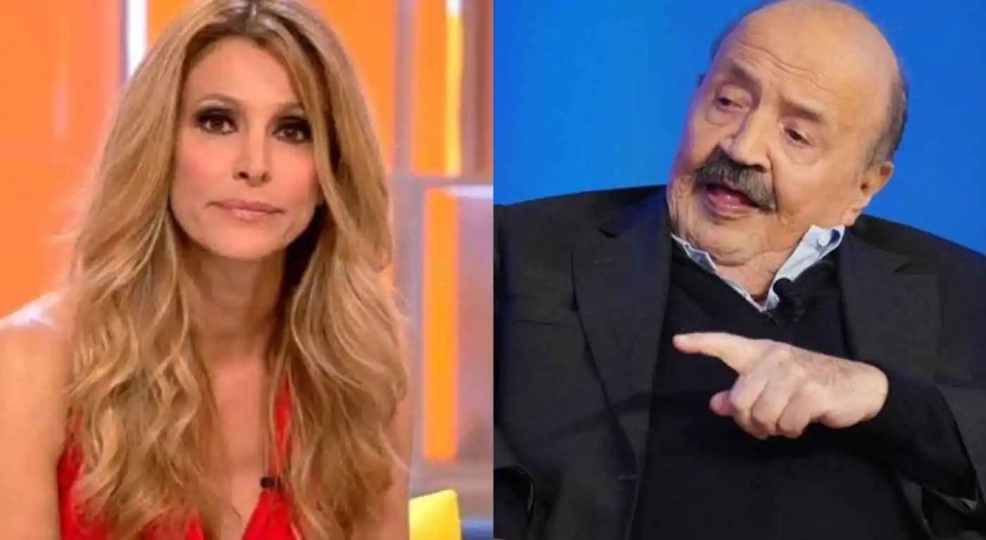 Adriana Volpe e Maurizio Costanzo
