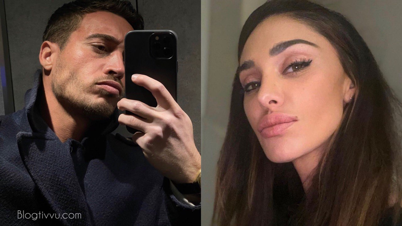 Antonino Spinalbese e Belen Rodriguez