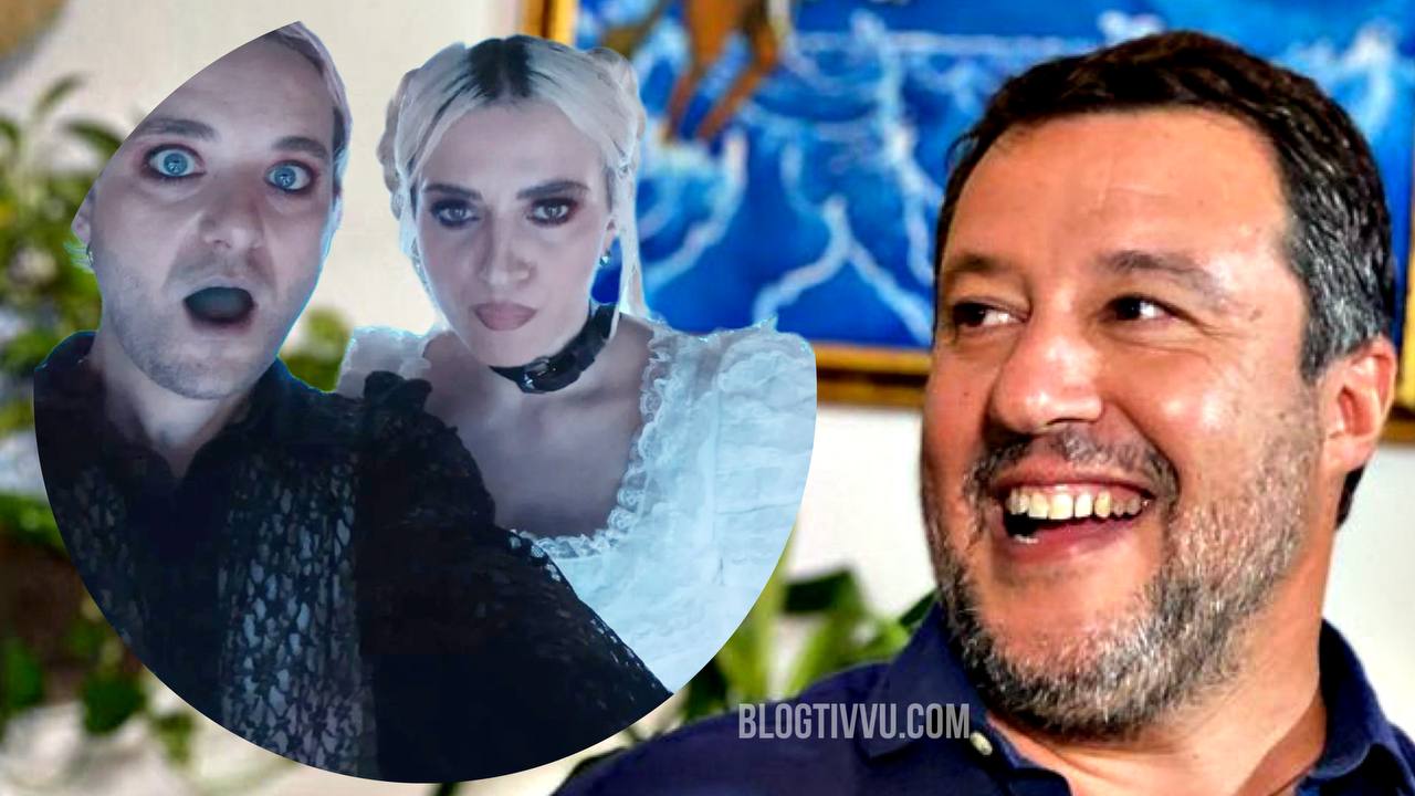 La Rappresentante di Lista e Matteo Salvini