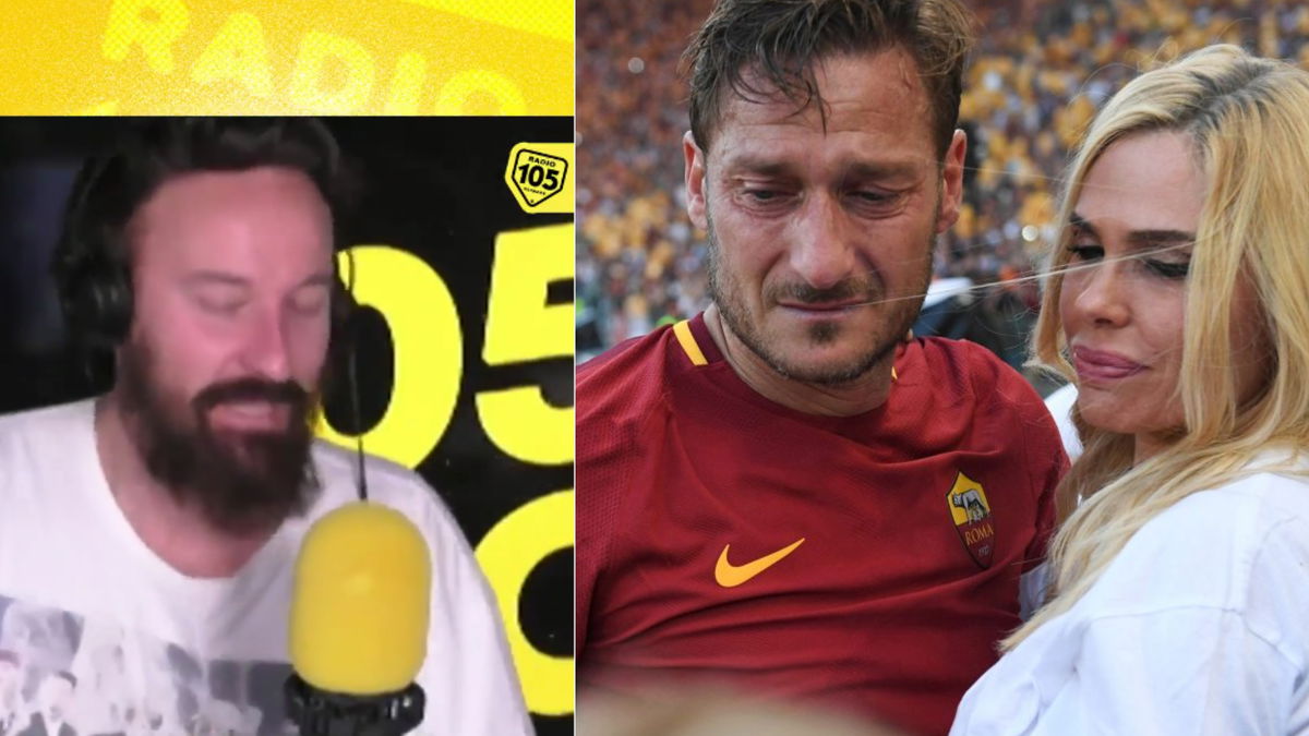 Ilary e Totti, caos in radio: Facchinetti si rifiuta di parlarne e lascia lo studio, rischia il posto? “Me ne frego!” article-post