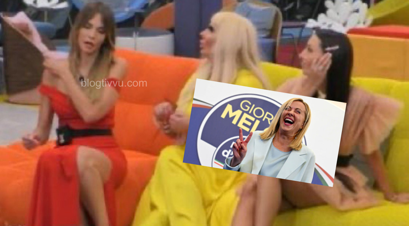 Concorrenti del Grande Fratello Vip 7 favorevoli alla vittoria di Giorgia Meloni: ecco chi sono preview