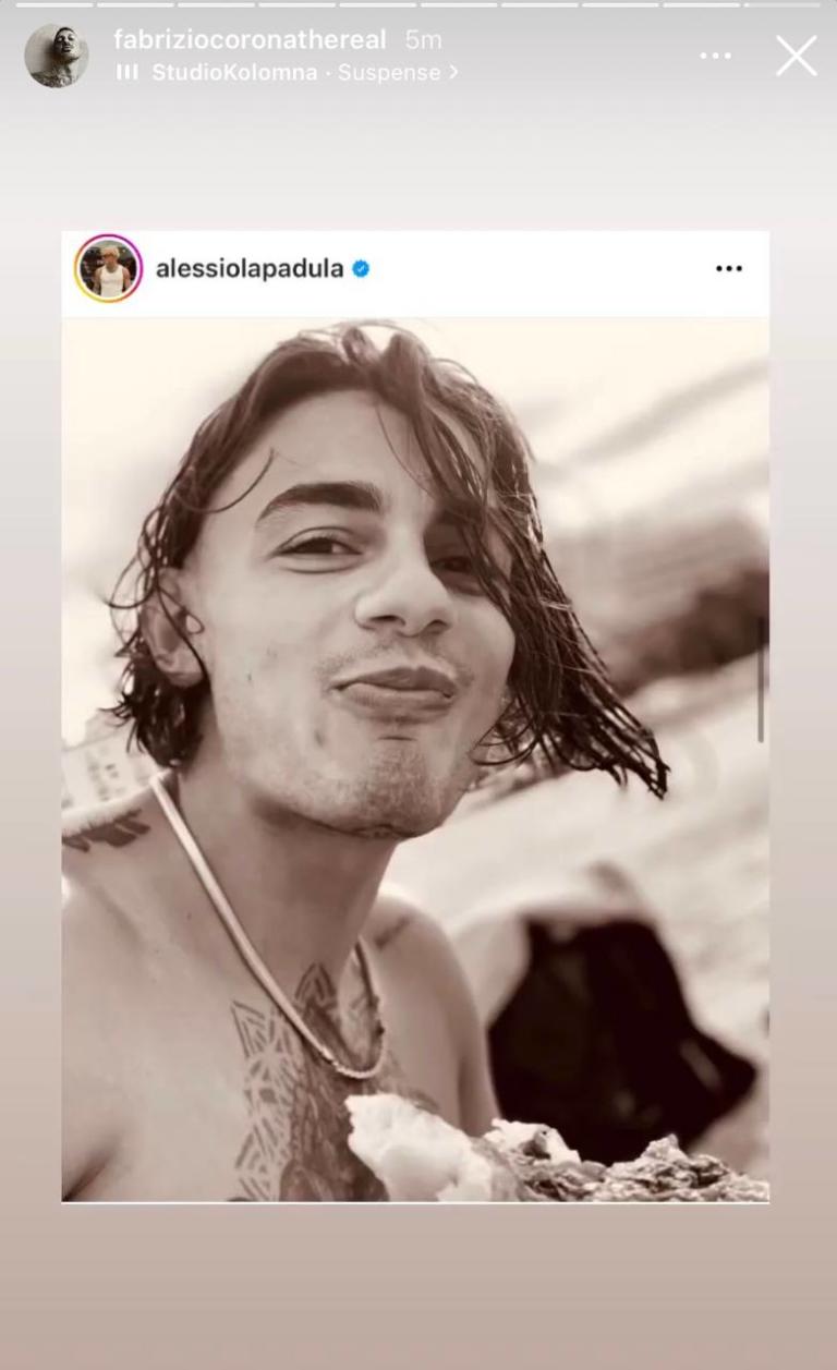 Affaire Ilary Blasi Alessio La Padula demolisce Corona VIDEO