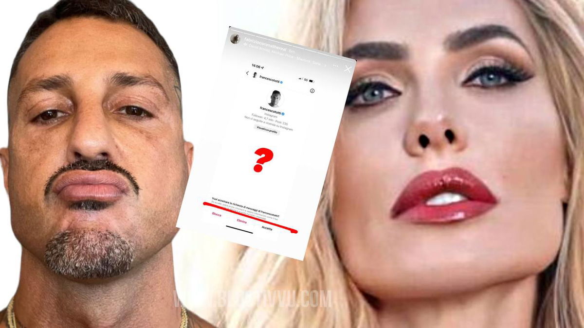 Fabrizio Corona contatta l’ex fidanzato di Ilary Blasi: Totti gli scrive in privato e spunta un altro article-post