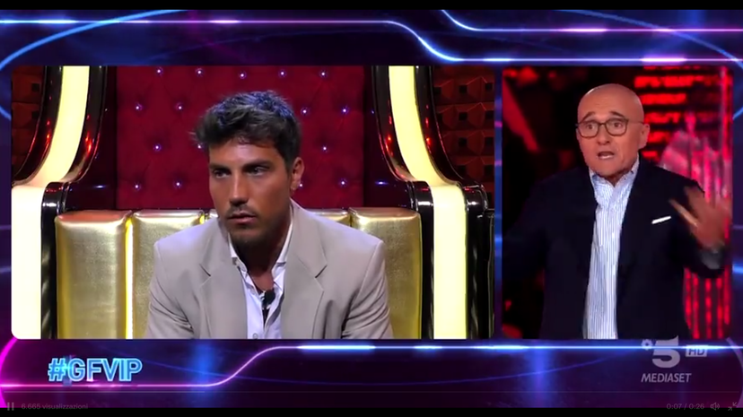 Daniele Dal Moro contro il GF Vip: “Non faccio quello che vogliono loro!”, Signorini gli dà del depresso preview