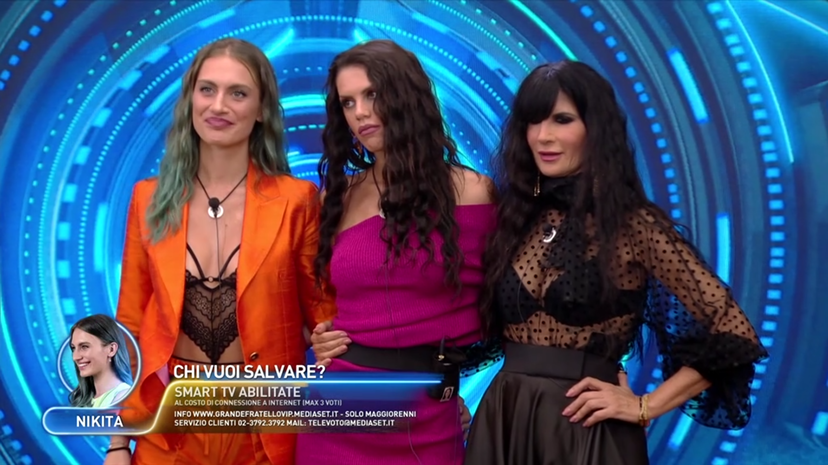 GF Vip 7, Pamela Prati, Antonella Fiordelisi e Nikita Pelizon: chi vuoi salvare? Il SONDAGGIO preview