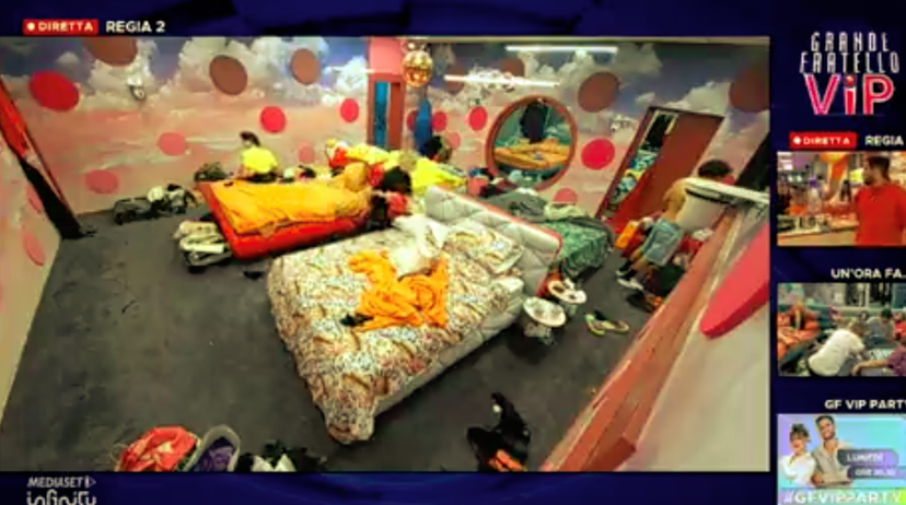 Covid al GF Vip, anche un’altra concorrente positiva: Daniele Dal Moro lo spiffera al gruppo – VIDEO preview