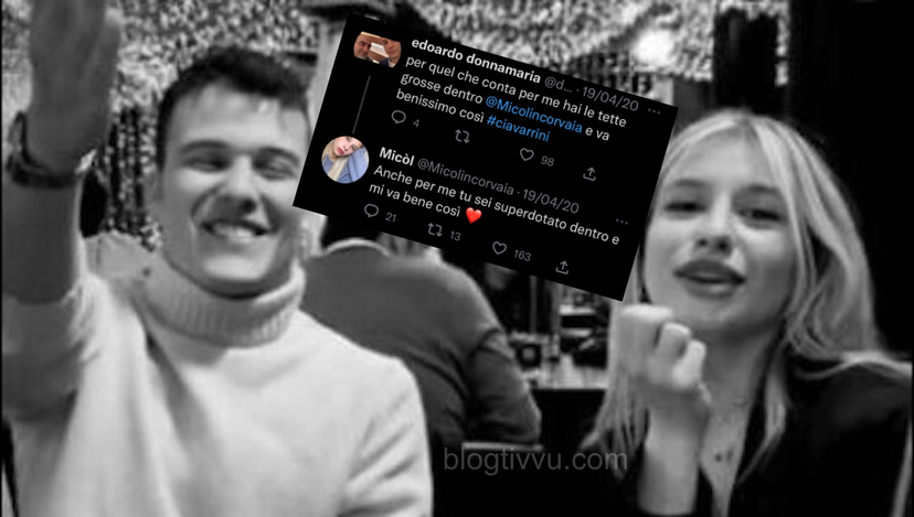 Quando Edoardo Donnamaria e Micol Incorvaia flirtavano sui social: gli screen “croccanti” preview