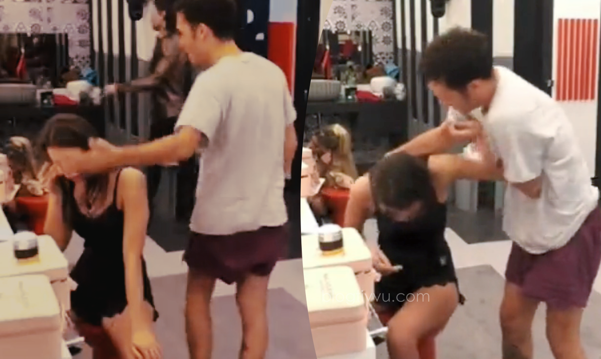 Donnamaria mima il gesto dello schiaffo ad Antonella: l’amore tossico al GF Vip – VIDEO article-post