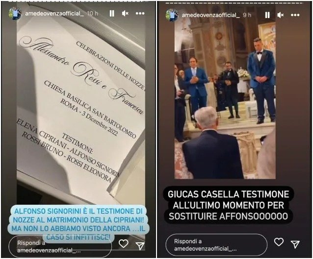 GFVIP, Francesca Cipriani si sposa, Alfonso Signorini testimone 2