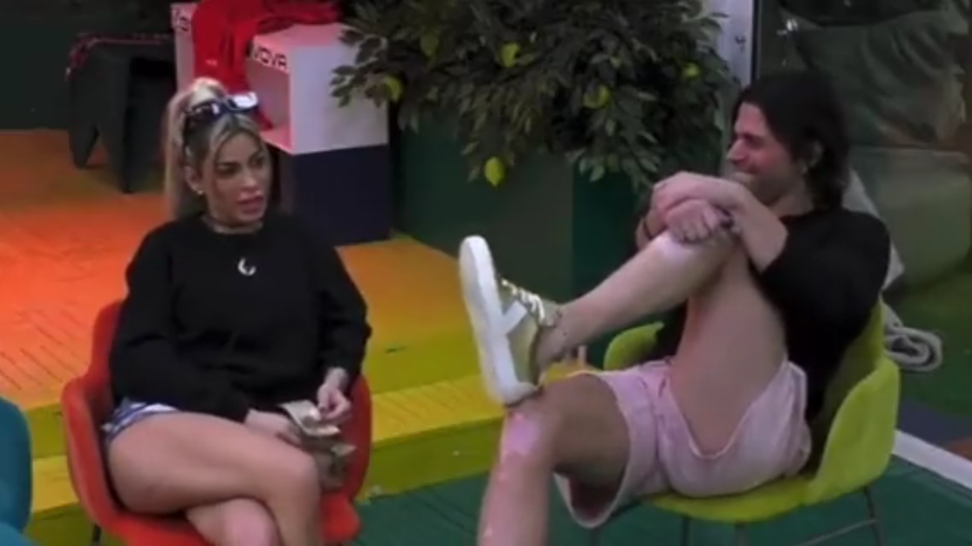 Oriana Marzoli e Luca Onestini