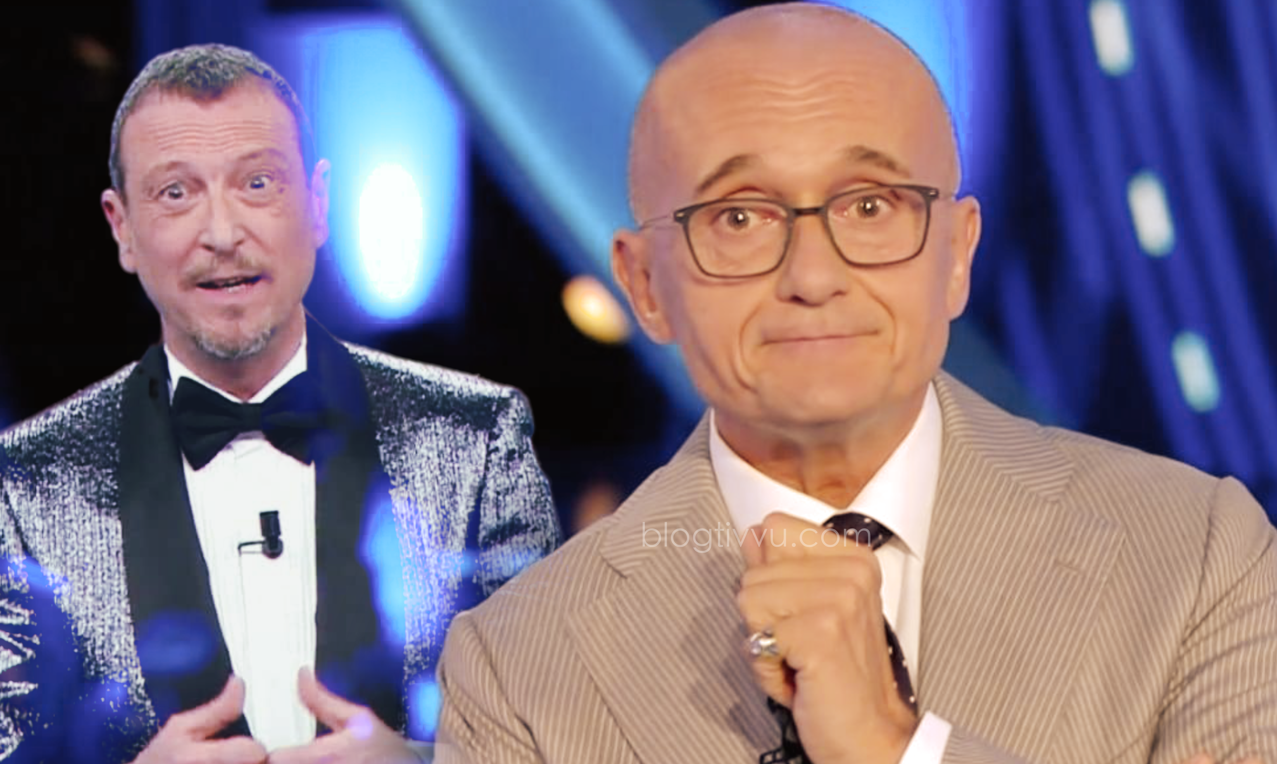 GF Vip contro Sanremo 2023