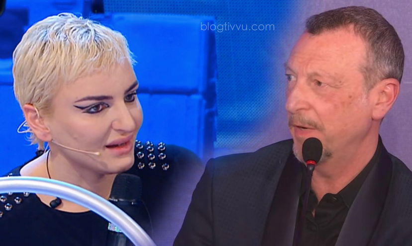 Arisa piange ad Amici, c’entra Sanremo: “Amadeus mi ha esclusa per due anni di fila”, Maria interviene – VIDEO article-post