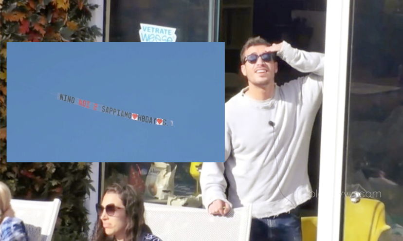 Ginevra manda un aereo ad Antonino al GF Vip: la reazione di Oriana – VIDEO preview