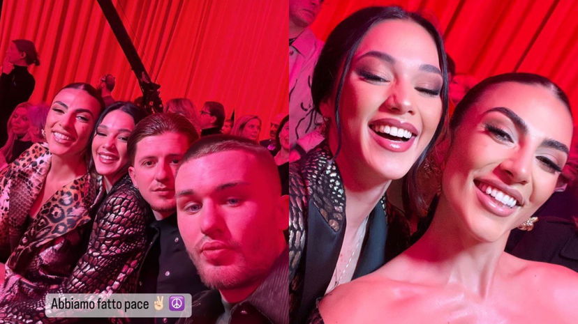 Giulia Salemi e il cast di Mare Fuori: pace fatta grazie alla Milano Fashion Week preview