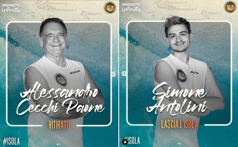 Isola dei Famosi, Alessandro Cecchi Paone e Simone Antolini si ritirano: ecco il motivo preview