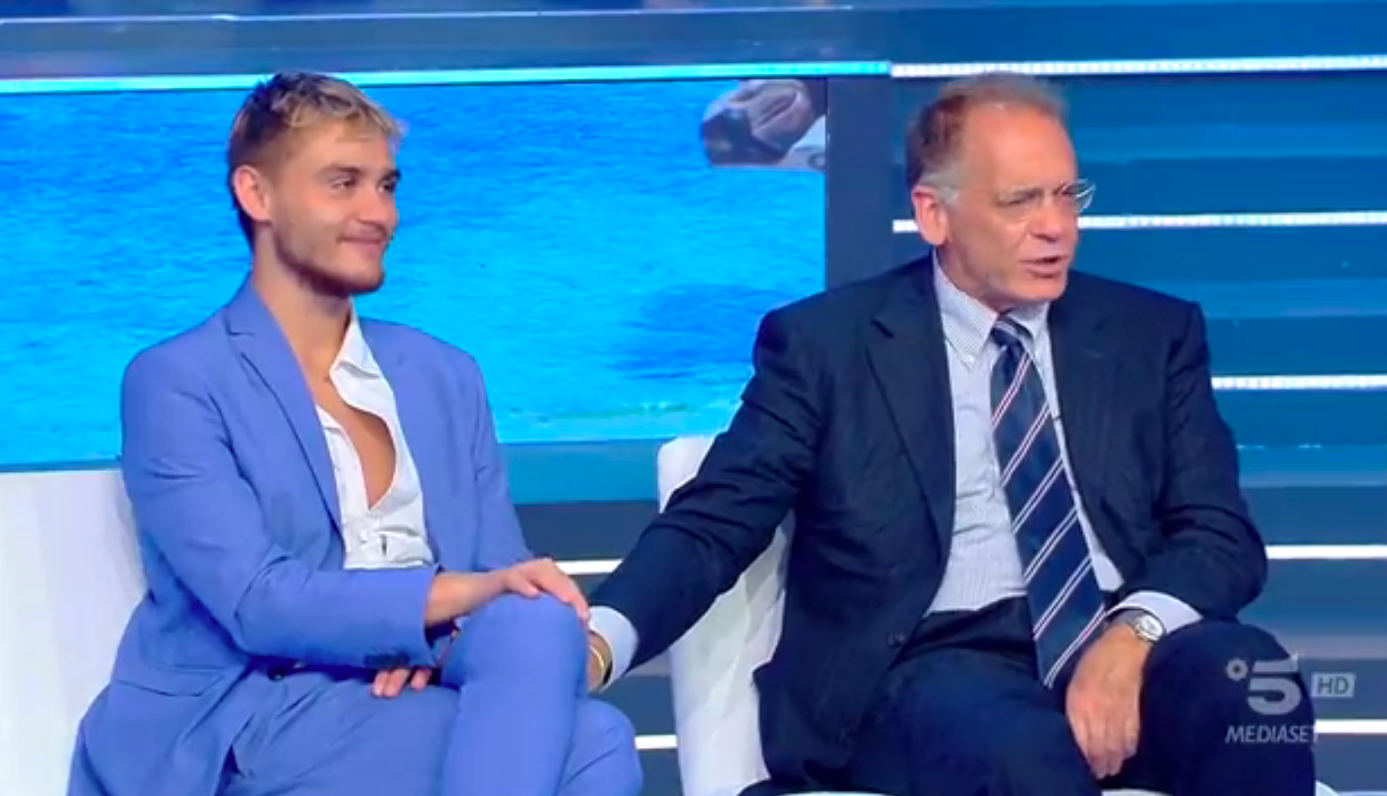 Isola dei Famosi 2023, Alessandro Cecchi Paone e Simone Antolini parlano della figlia Melissa