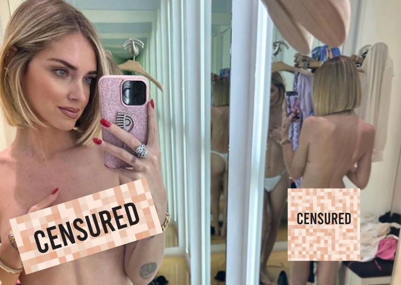 Topless Chiara Ferragni, arriva la stoccata della giornalista del TG5: “Libera o prigioniera?” preview