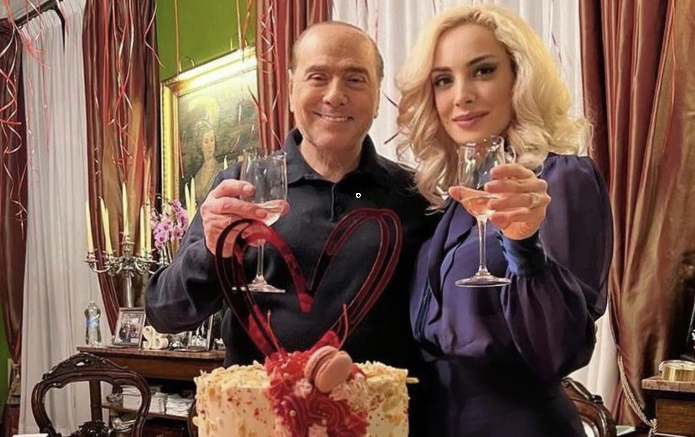 Silvio Berlusconi e Mara Fascina